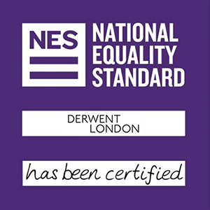 National Equality Standard. Derwent London has been certified.